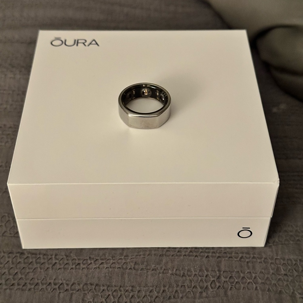 Oura Ring Gen 3 Heritage size 8 Silver